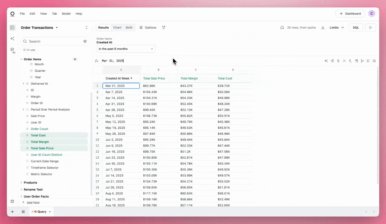 open semantic interchange gif 2 - pushing to dbt